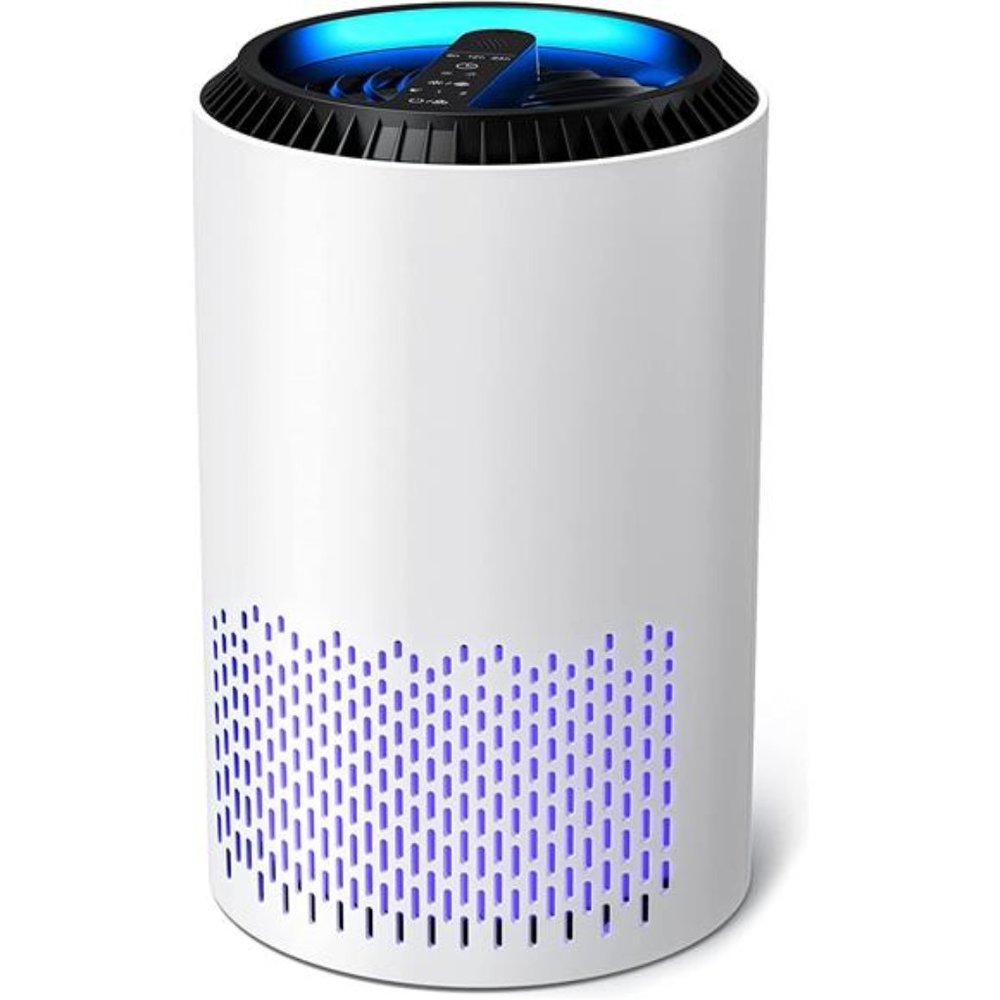 Air Purifier for Home,HEPA Air Purifier Air Cleaner For Smoke Pollen Dander Hair